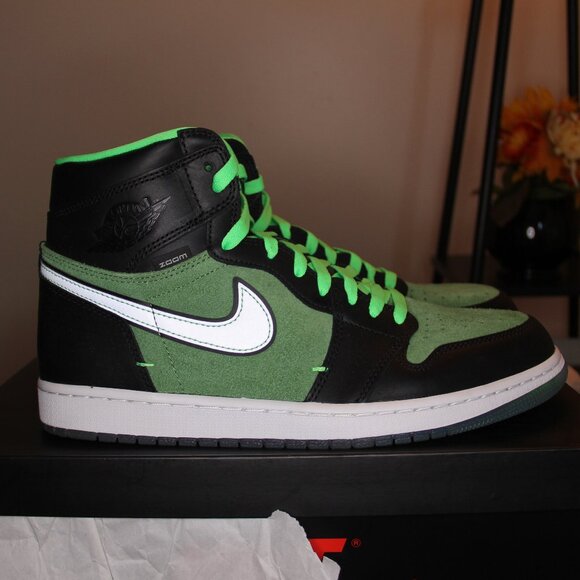 Jordan 1 Retro High "Zoom Zen Green" (Size 11.5M) - Picture 3 of 12